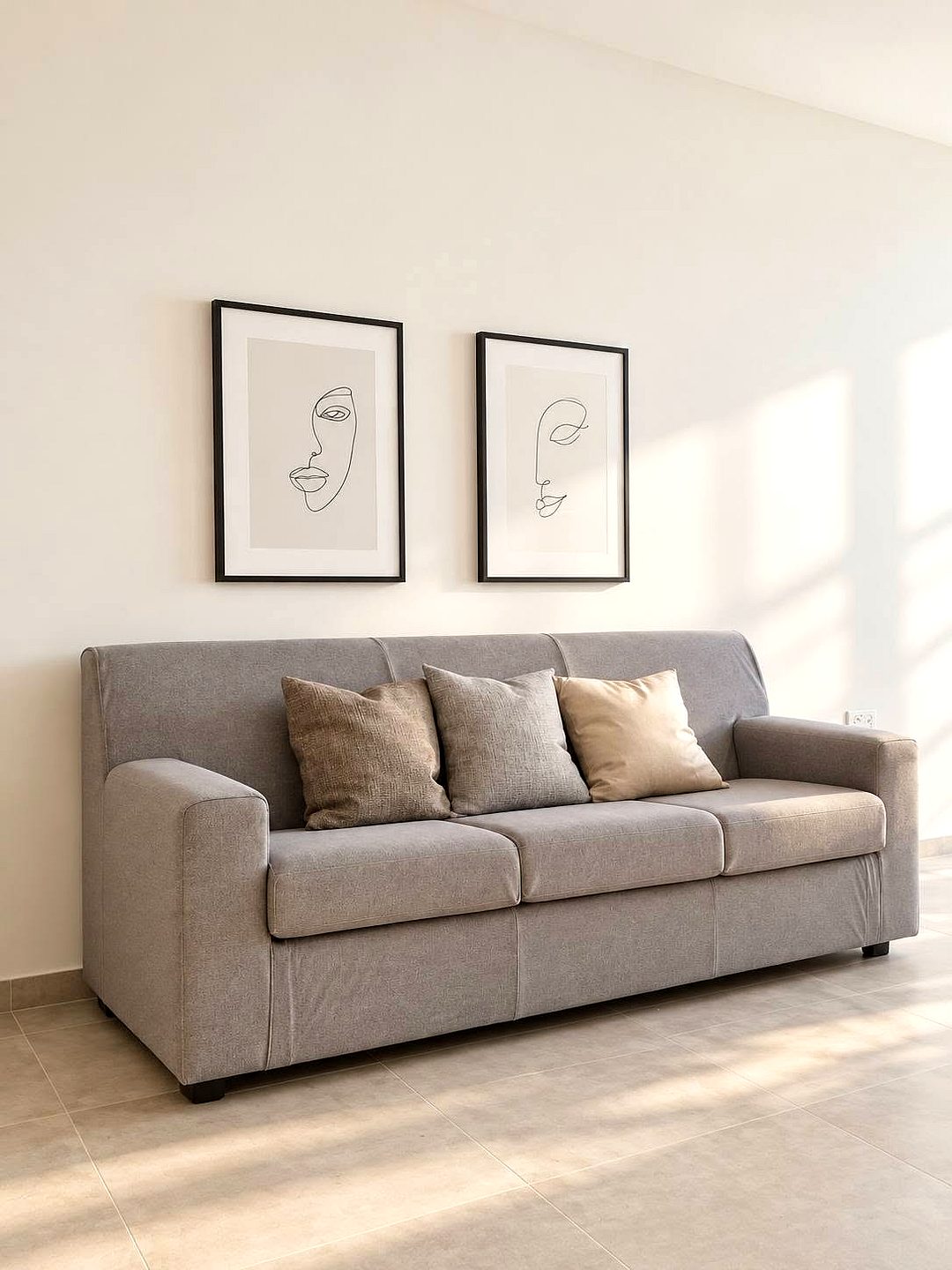 Apartment in Qawra - 3 beds, 2 baths — 2