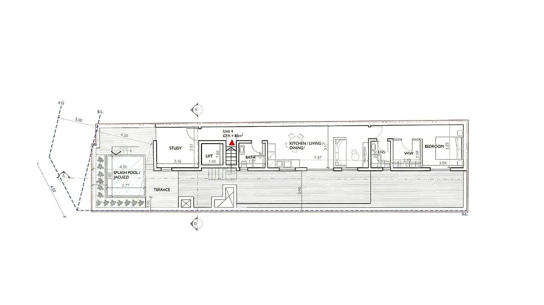 Penthouse in Zebbug - 1 bed — 1