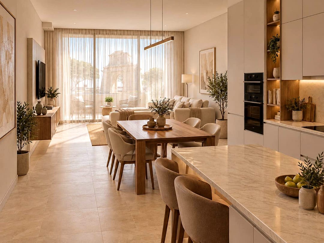 Apartment in Fgura - 2 beds, 1 bath — 1