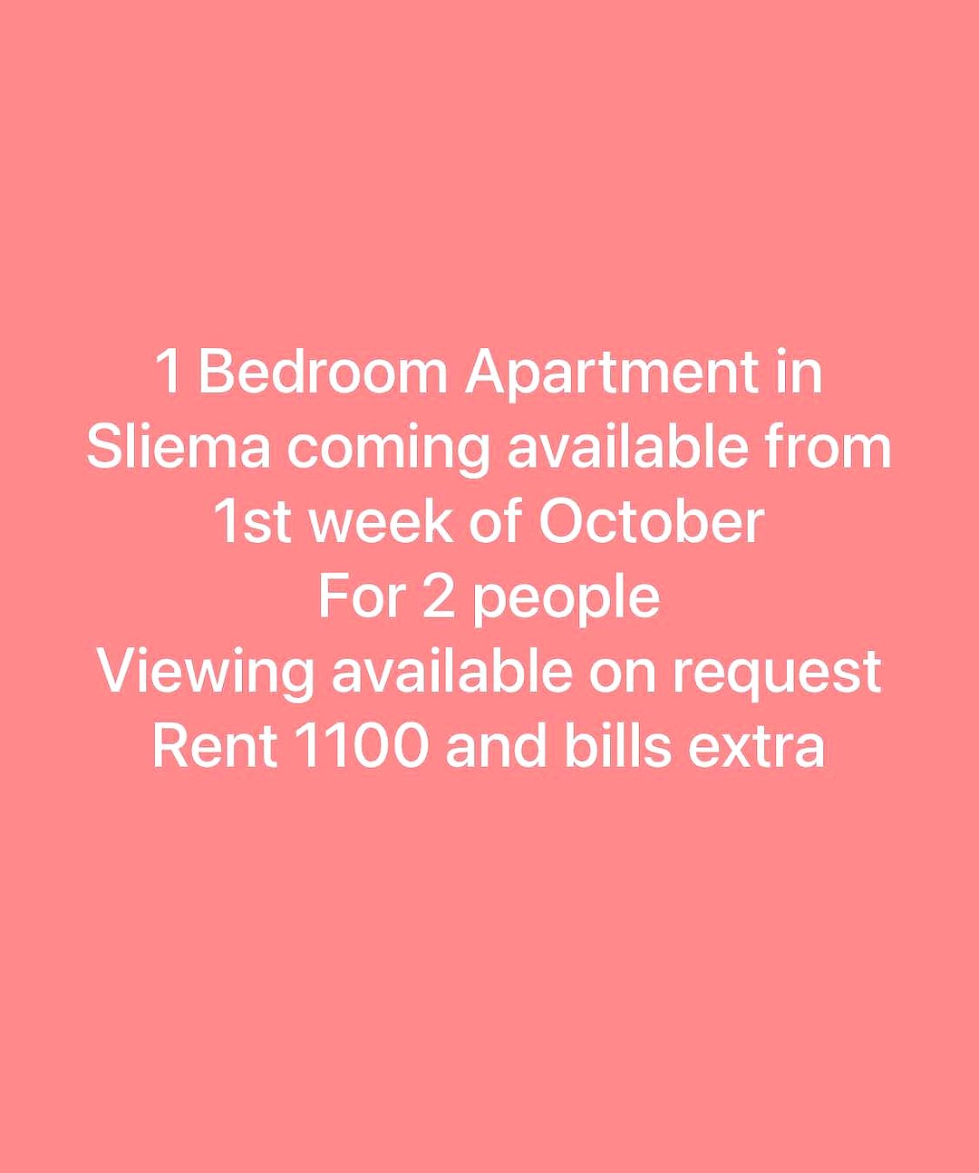 Apartment in Sliema - 1 bed — 1