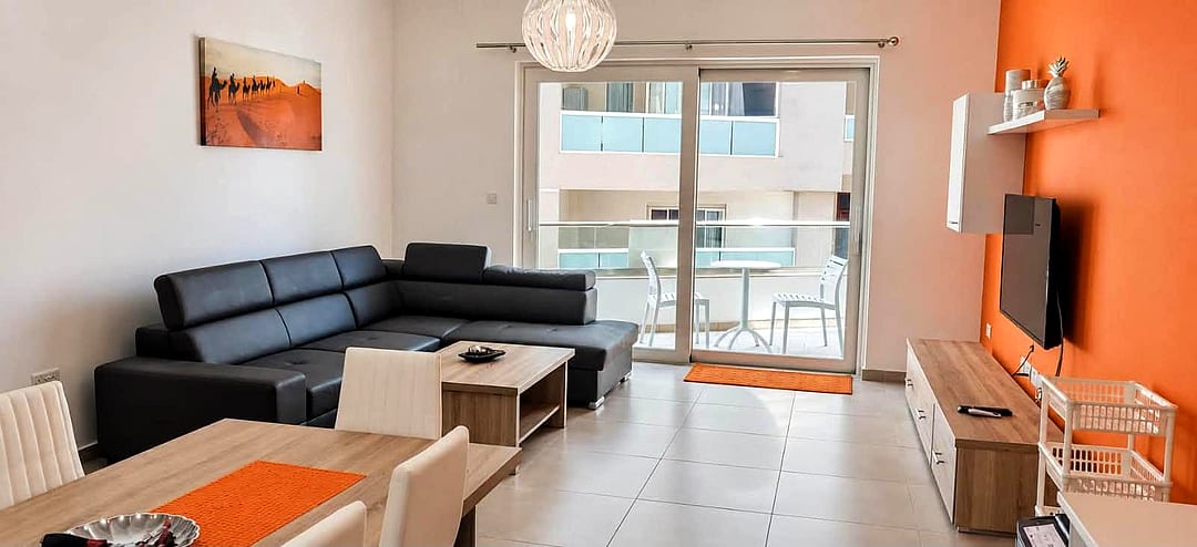 Apartment in Gzira - 2 beds, 2 baths — 2