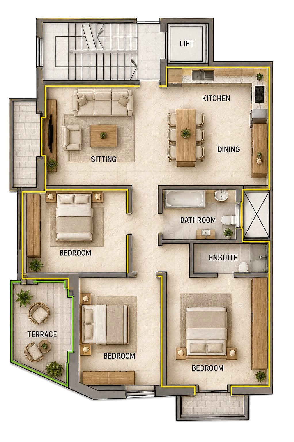 Apartment in Mosta — 1