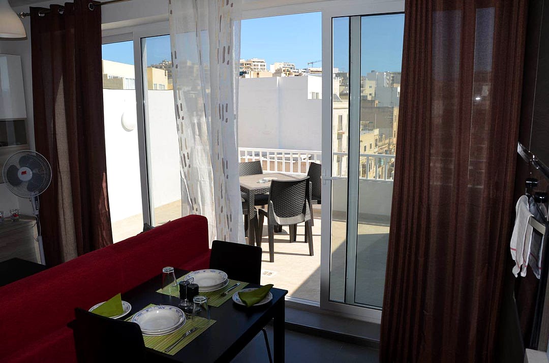 Penthouse in Gzira - 1 bed — 2