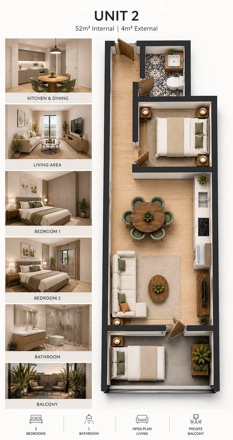 Apartment in Msida — 1