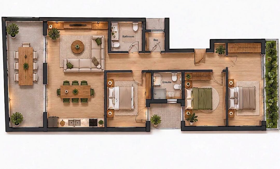 Apartment in Birkirkara - 3 beds, 2 baths — 5