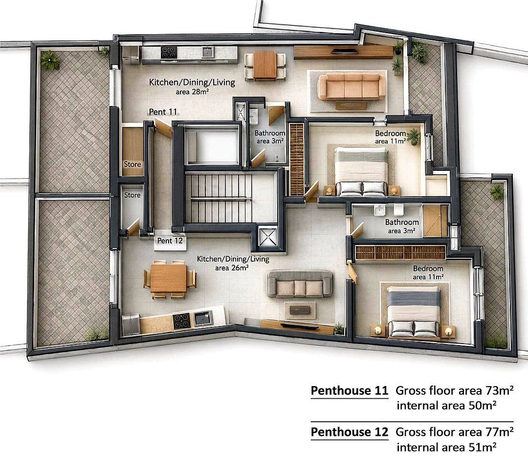 Penthouse in Victoria — 1