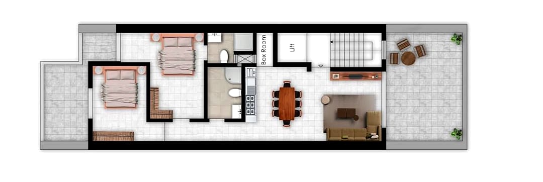 Penthouse in Mosta — 1