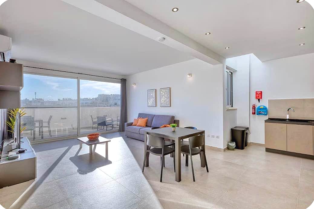 Penthouse in Sliema - 1 bed — 1