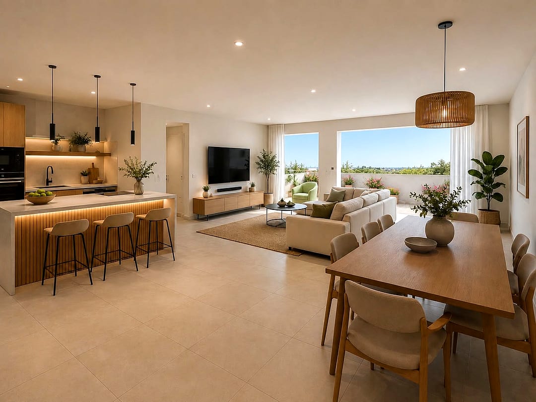 Penthouse in Mellieha - 3 beds, 2 baths — 3