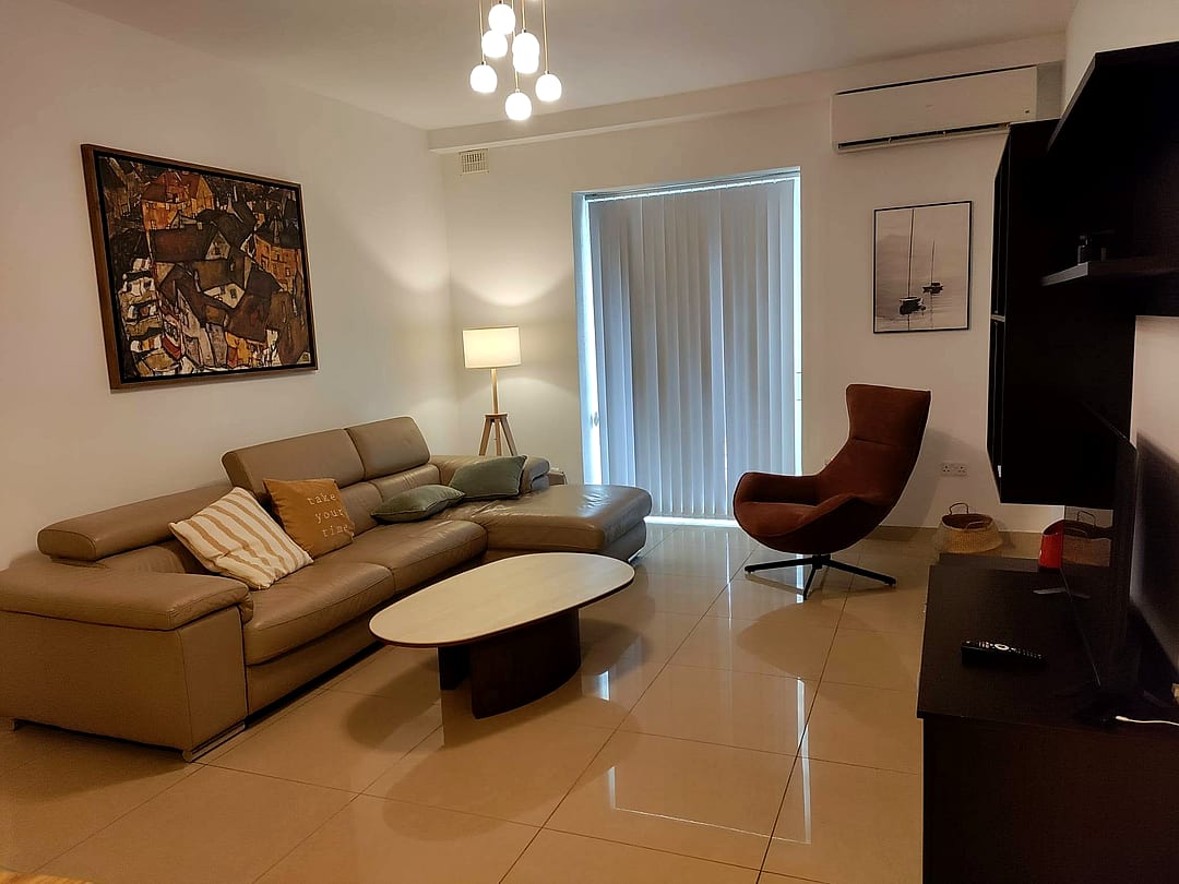 Apartment in Gzira - 2 baths — 2