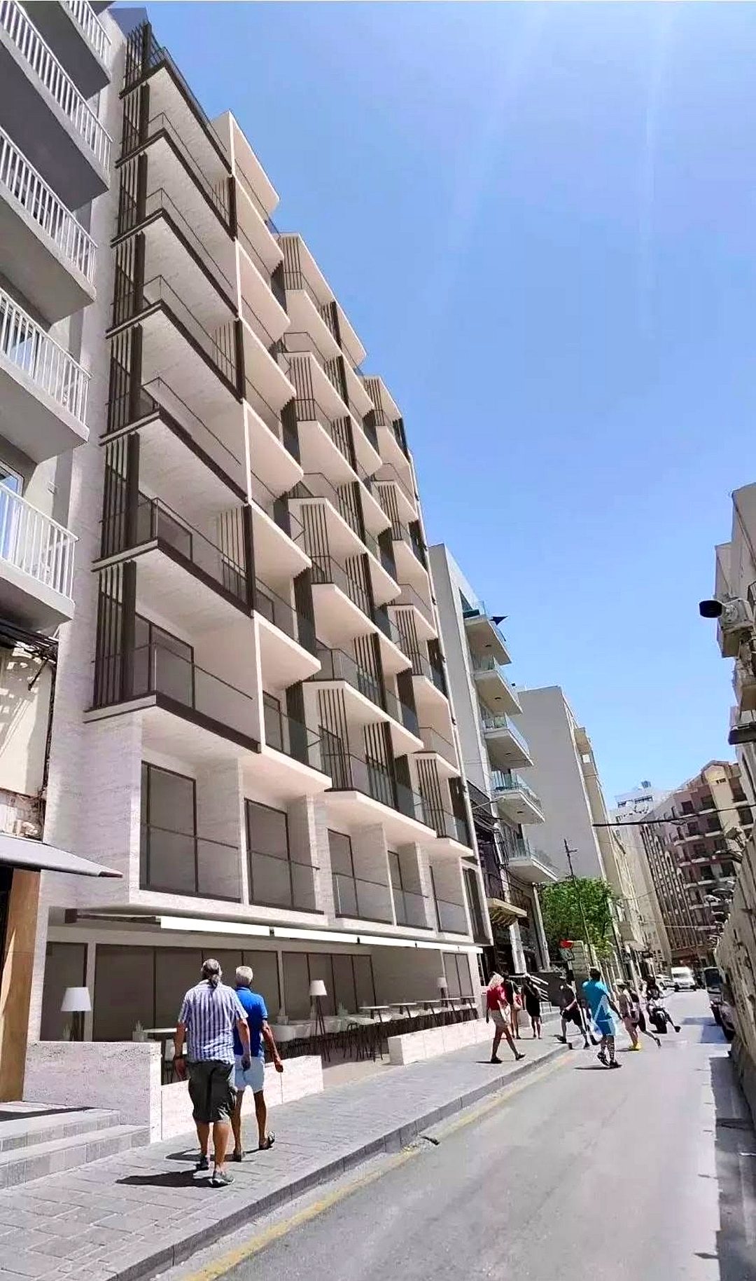 55sqm Studio Tower Road Sliema Side Seaviews — 7