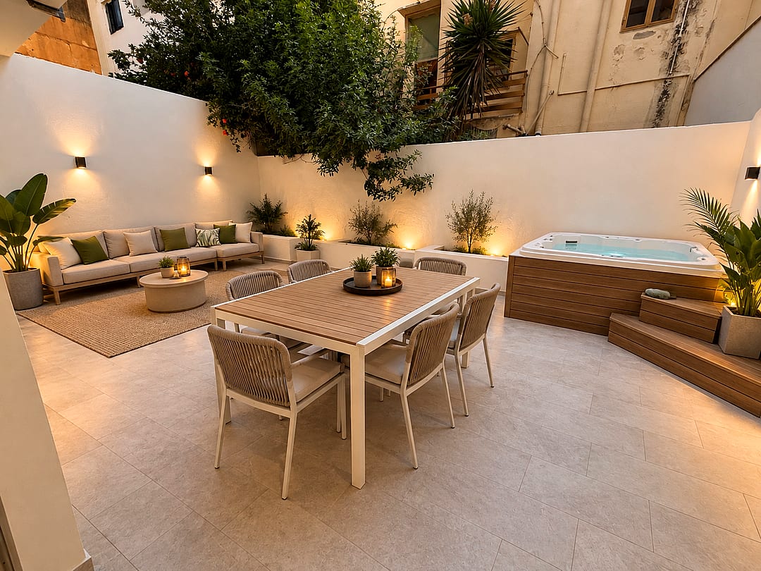 Three-bedroom maisonette with outdoor terrace in Pembroke — 1