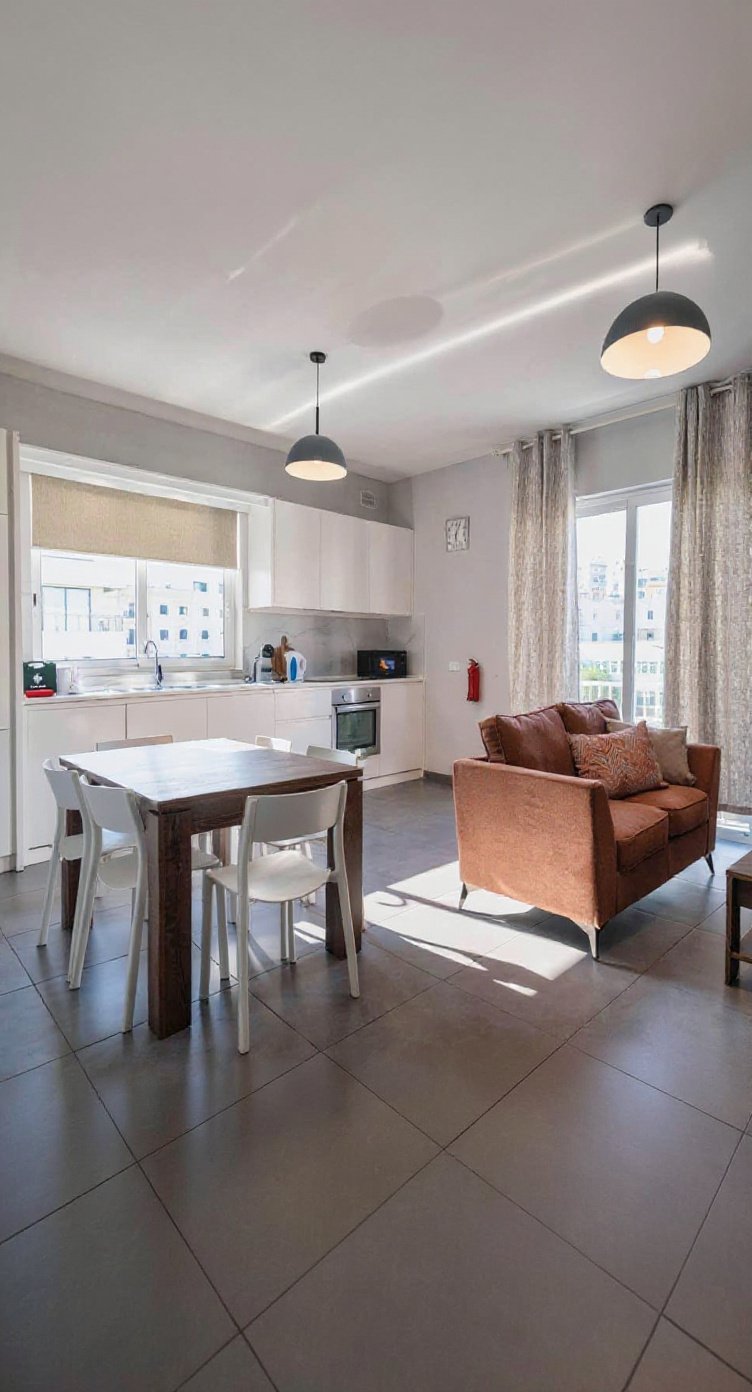 Apartment in Gzira - 3 beds, 2 baths — 3